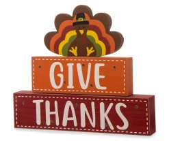 "Give Thanks" LED Block Tabletop Decor 5 "Give Thanks" LED Block Tabletop Decor -Deco Haven Shop 810491539 1