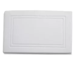 STP White Memory Foam Bath Rug