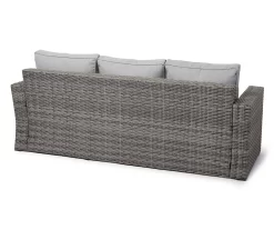 Broyhill Eagle Brooke All-Weather Wicker Cushioned Patio Sofa 29 Broyhill Eagle Brooke All-Weather Wicker Cushioned Patio Sofa -Deco Haven Shop 810498108 2 1