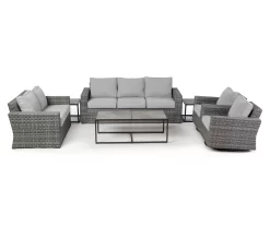 Broyhill Eagle Brooke All-Weather Wicker Cushioned Patio Loveseat 37 Broyhill Eagle Brooke All-Weather Wicker Cushioned Patio Loveseat -Deco Haven Shop 810498108 810498109 810498107 810451920 810452031 1 1