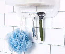Frosted Hanging Shower Caddy -Deco Haven Shop 810504132 4