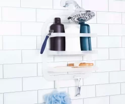 Frosted Hanging Shower Caddy -Deco Haven Shop 810504132 6