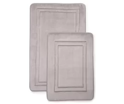 Real Living 2-Piece Memory Foam Bath Mat Set -Deco Haven Shop 810505325