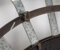 Rustic Round Shelf Organizer -Deco Haven Shop 810509320 4