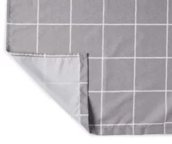 Gray Ronan Valance & Tier 3-Piece Curtain Set 5 Gray Ronan Valance & Tier 3-Piece Curtain Set -Deco Haven Shop 810511103 2