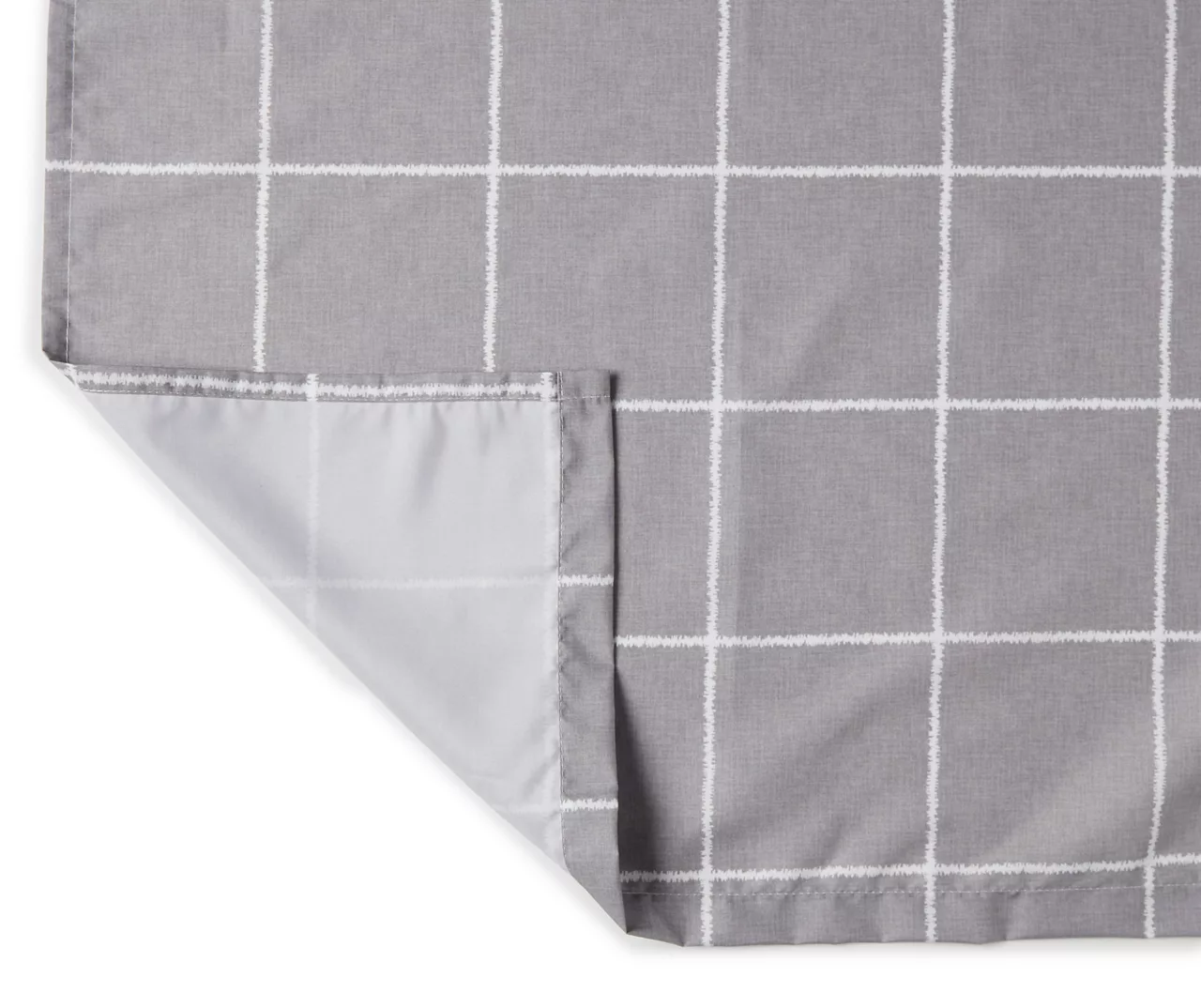 Gray Ronan Valance & Tier 3-Piece Curtain Set 3 Gray Ronan Valance & Tier 3-Piece Curtain Set - Image 3