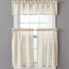 Taupe Ronan Valance & Tier 3-Piece Curtain Set