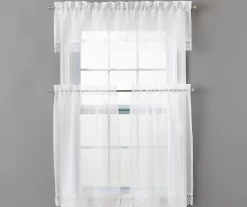 Kira Valance & Tier 3-Piece Curtain Set