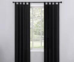 Broyhill Durham Semi-Sheer Textured Tab Top Curtain Panel -Deco Haven Shop 810511394 0