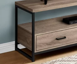48" Dark Taupe 2-Drawer TV Stand -Deco Haven Shop 810512921 4