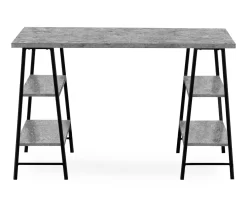 Monarch Sawhorse Office Desk -Deco Haven Shop 810512952 3