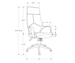 Monarch Modern Executive Office Chair -Deco Haven Shop 810512971 11