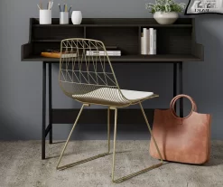 Vivi Metal Dining Chairs, 2-Pack -Deco Haven Shop 810513496 4