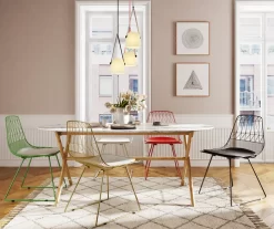 Vivi Metal Dining Chairs, 2-Pack -Deco Haven Shop 810513496 5