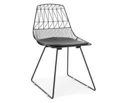 Vivi Metal Dining Chairs, 2-Pack -Deco Haven Shop 810513497 2