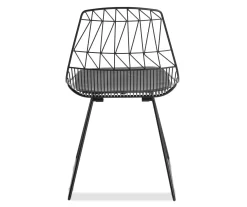 Vivi Metal Dining Chairs, 2-Pack -Deco Haven Shop 810513497 9