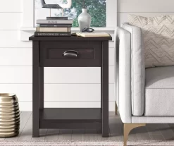Baily Black Nightstand -Deco Haven Shop 810513516 3