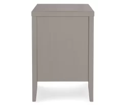Gray Finley Wood 3-Drawer Nightstand 18 Gray Finley Wood 3-Drawer Nightstand -Deco Haven Shop 810513522 10
