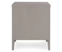 Gray Finley Wood 3-Drawer Nightstand 19 Gray Finley Wood 3-Drawer Nightstand -Deco Haven Shop 810513522 11