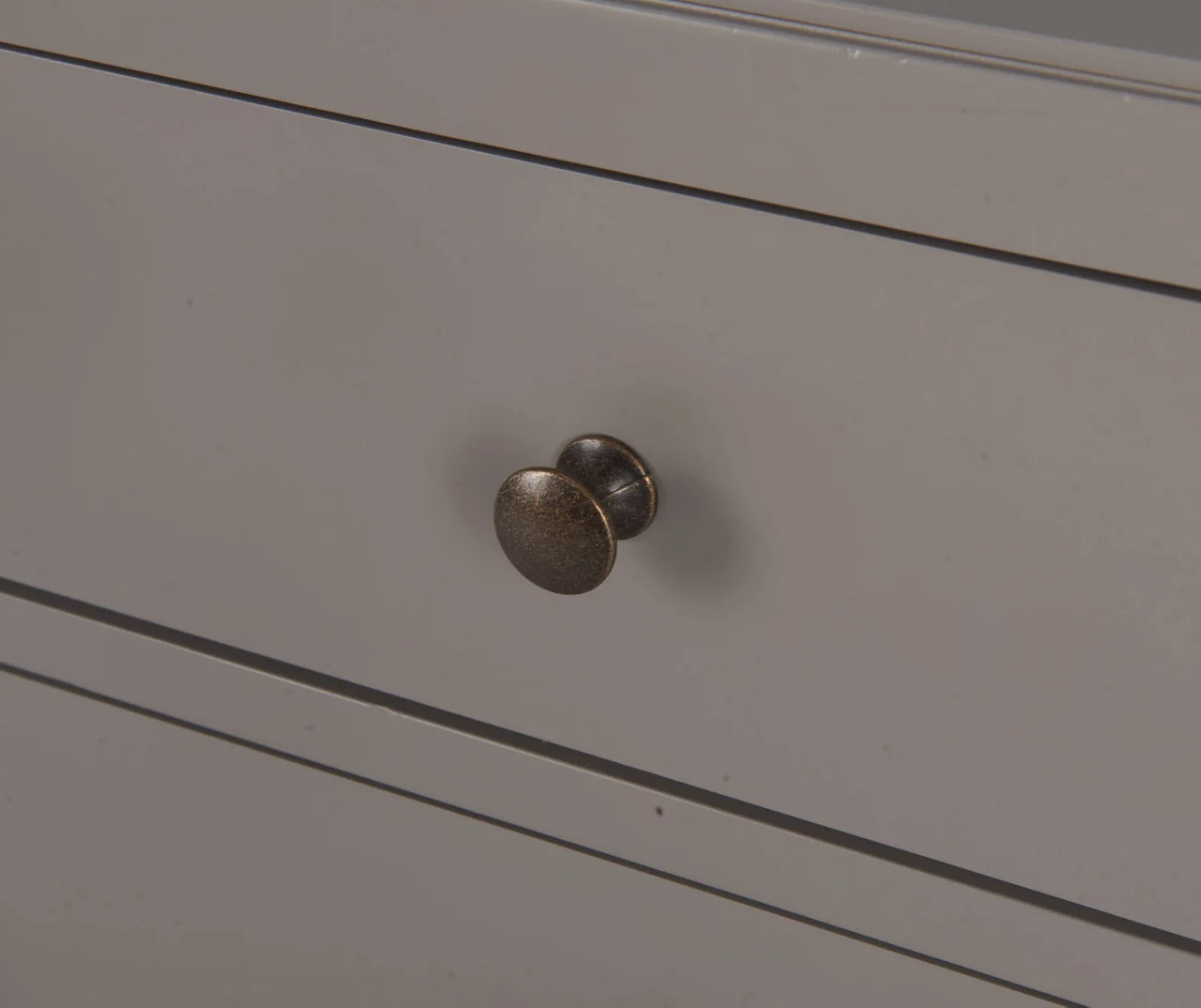 Gray Finley Wood 3-Drawer Nightstand 7 Gray Finley Wood 3-Drawer Nightstand - Image 7