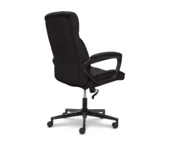 Hannah Charcoal Gray Microfiber Office Chair -Deco Haven Shop 810513553 11