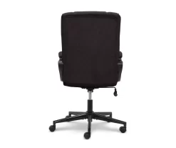 Hannah Charcoal Gray Microfiber Office Chair -Deco Haven Shop 810513553 12