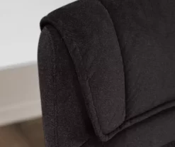 Hannah Charcoal Gray Microfiber Office Chair -Deco Haven Shop 810513553 4