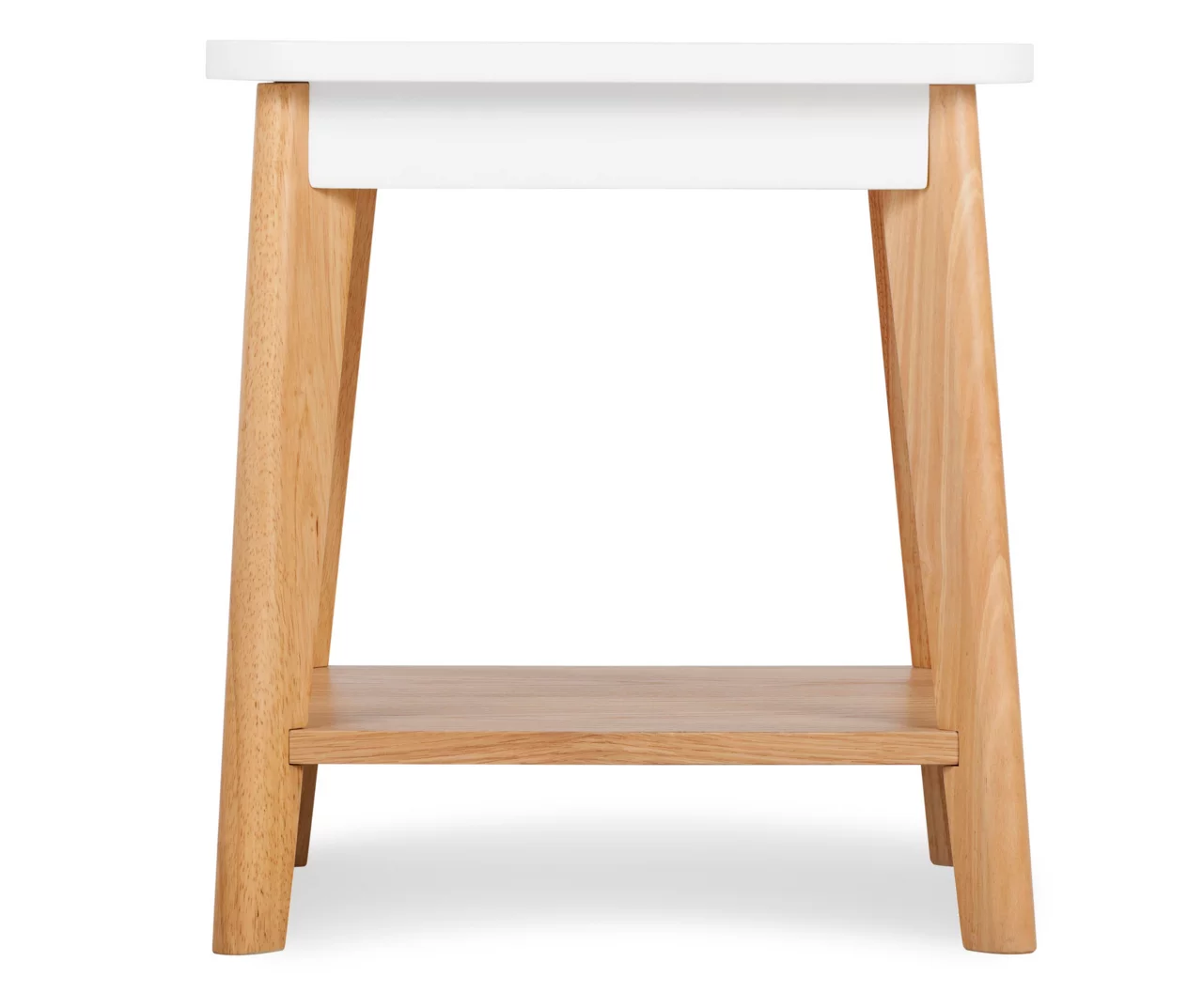 White Square Side Table 2 White Square Side Table - Image 2