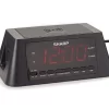 Sharp Dual Alarm Clock With QI Wireless Charging