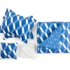Real Living Navy Geometric Comforter Set