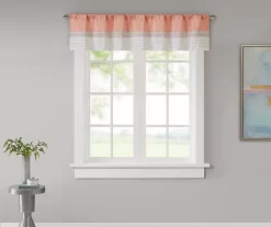 Salem Pintuck Rod Pocket Valance -Deco Haven Shop 810518016