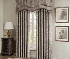 Valerie Beaded Rod Pocket Valance -Deco Haven Shop 810518036 5