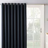 Loretta Navy Blackout Grommet Curtain Panel, (84")