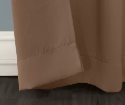 Loretta Barley Blackout Grommet Curtain Panel, (84") -Deco Haven Shop 810518434 2 1