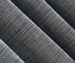 Wilbon Navy Denim Blackout Grommet Curtain Panel, (96") -Deco Haven Shop 810518494 3