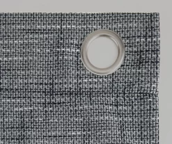 Wilbon Navy Denim Blackout Grommet Curtain Panel, (96") -Deco Haven Shop 810518494 7