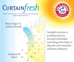 Curtain Fresh Ivory Sheer Grommet Curtain Panel, (63")