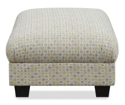 Rogers Vintage Gold Ottoman -Deco Haven Shop 810519886 5