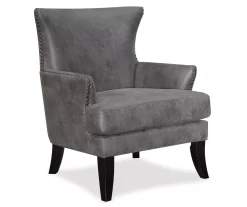 Bossa Dark Gray Accent Chair