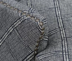 Bossa Gray Print Accent Chair -Deco Haven Shop 810519952 4