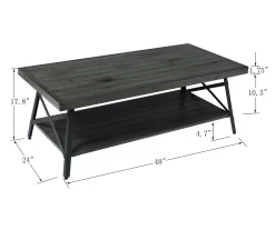Willow River Pomona Coffee Table -Deco Haven Shop 810520047 3