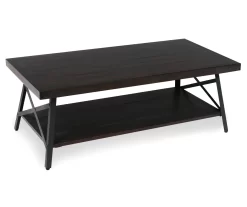 Pomona Espresso Brown Coffee Table