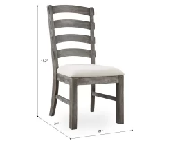 Grayfield Upholstered Dining Chairs, 2-Pack -Deco Haven Shop 810520068 2