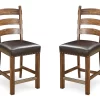 Napa Upholstered Bar Stools, 2-Pack