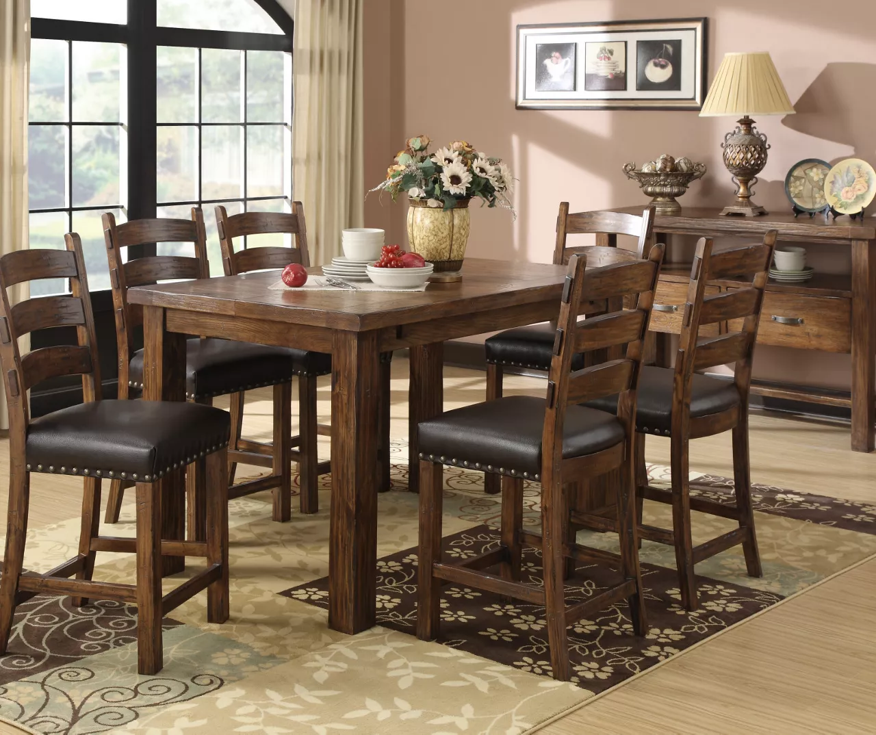 Napa Upholstered Bar Stools, 2-Pack 2 Napa Upholstered Bar Stools, 2-Pack - Image 2