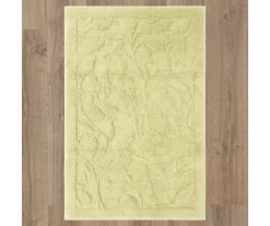 Mohawk Foliage Sage Embossed Floral Bath Rug 23 Mohawk Foliage Sage Embossed Floral Bath Rug -Deco Haven Shop 810521212 1