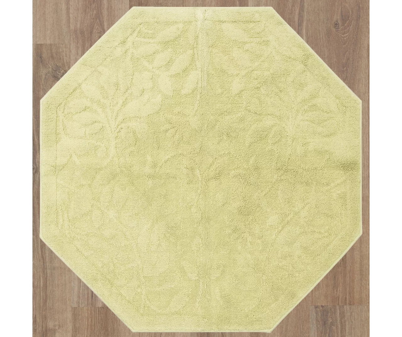 Mohawk Foliage Sage Embossed Floral Bath Rug 5 Mohawk Foliage Sage Embossed Floral Bath Rug - Image 5