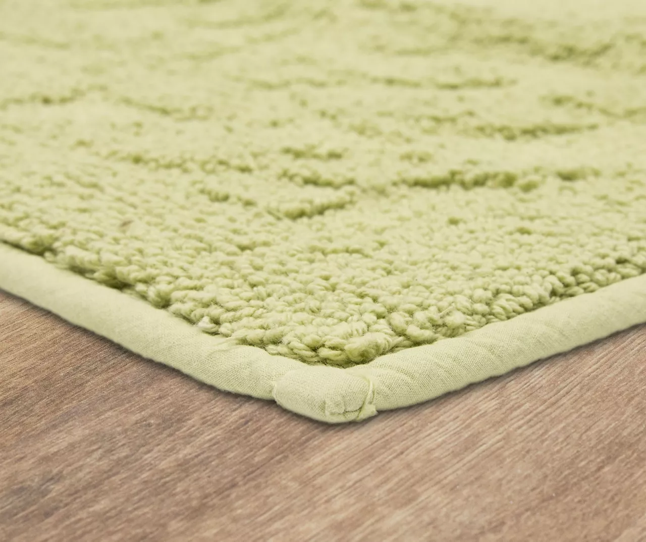 Mohawk Foliage Sage Embossed Floral Bath Rug 10 Mohawk Foliage Sage Embossed Floral Bath Rug - Image 10