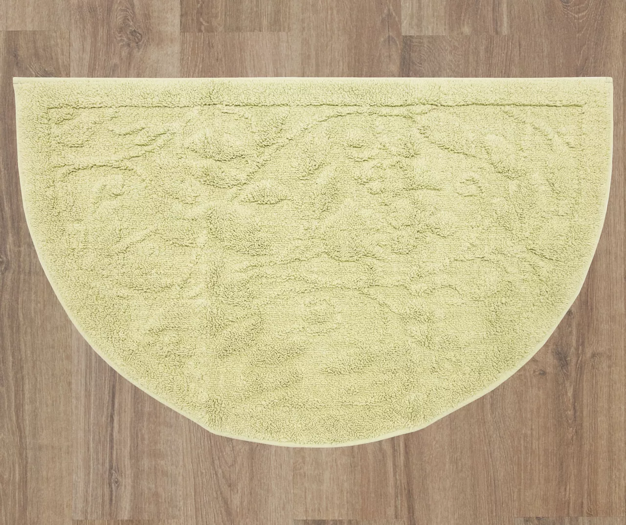Mohawk Foliage Sage Embossed Floral Bath Rug 2 Mohawk Foliage Sage Embossed Floral Bath Rug - Image 2