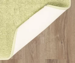 Vista Sage Embossed Grid Bath Rug, (2' 2" X 6') -Deco Haven Shop 810521456 3